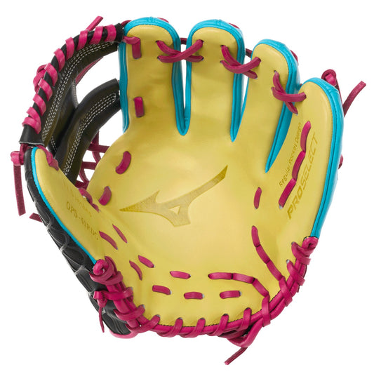Mizuno Pro Select Dynacage Baseball Glove 11.5in - Blue