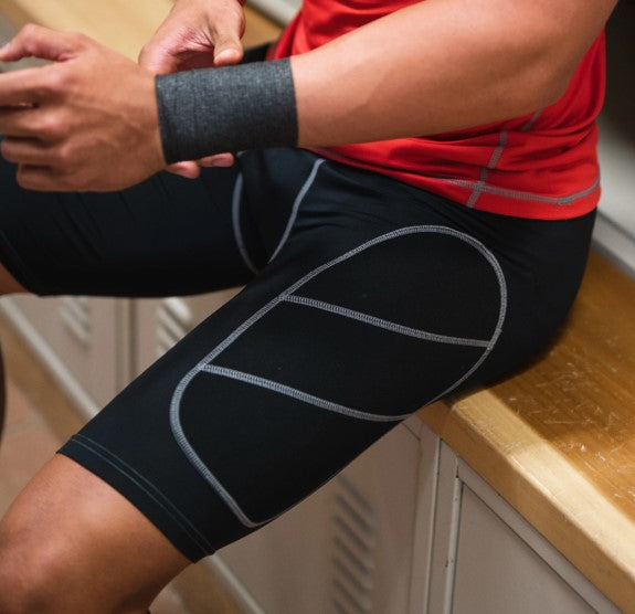 DUX SPORTS SLIDING PADDED SHORTS
