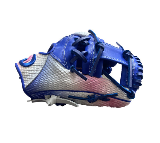 Dux Sports Taurus Collection PINK/WHITE/ROYAL 11.5" & 12.75" Baseball Glove