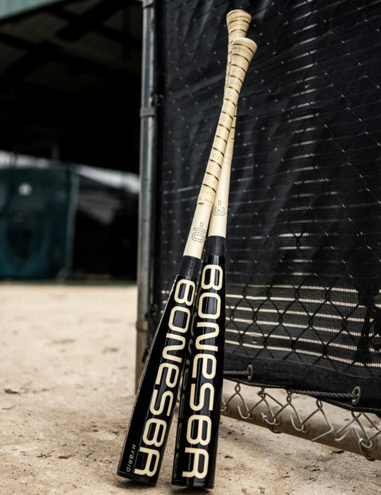 WARSTIC BONESABER HYBRID BLACK COBRA EDITION USA METAL BASEBALL BAT (-10)