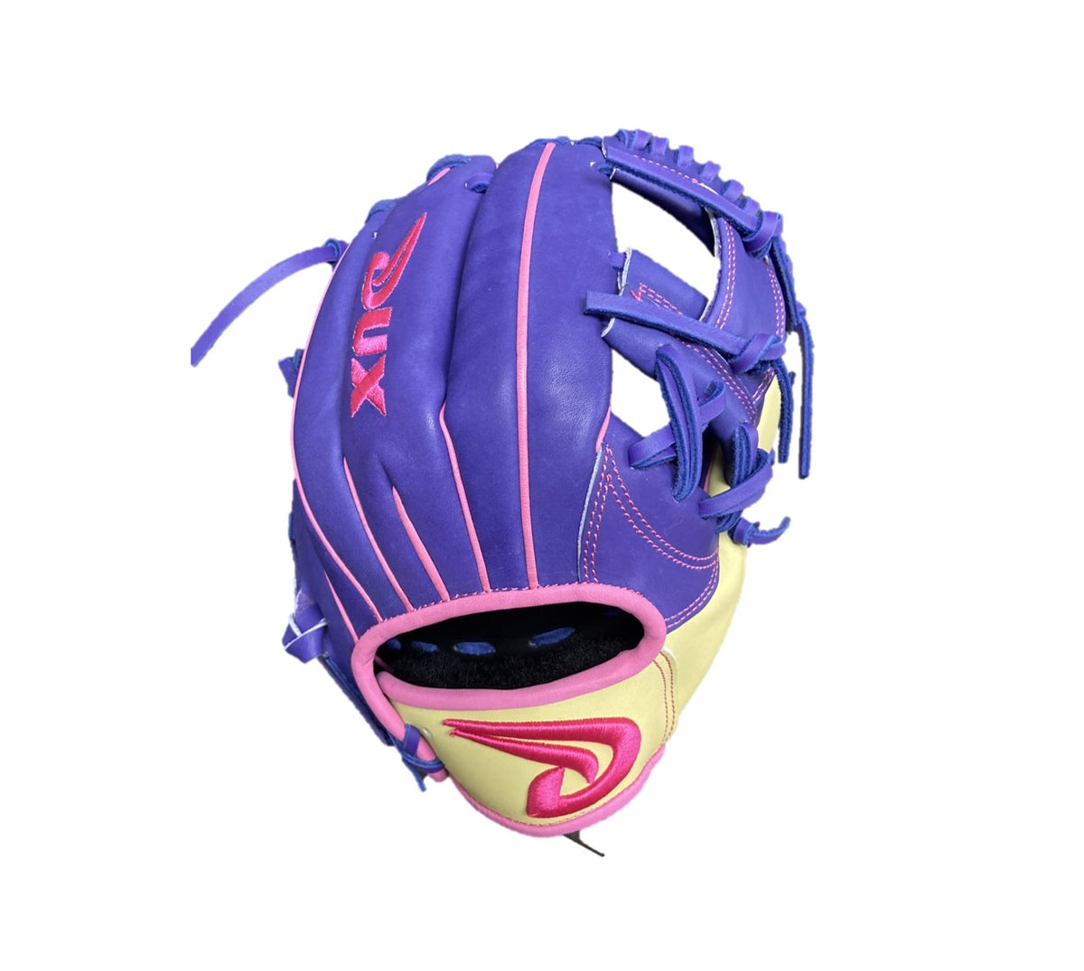 Dux Sports Taurus Collection PURPLE/BLONDE/PINK 11.5" 12" & 12.75" Baseball Glove