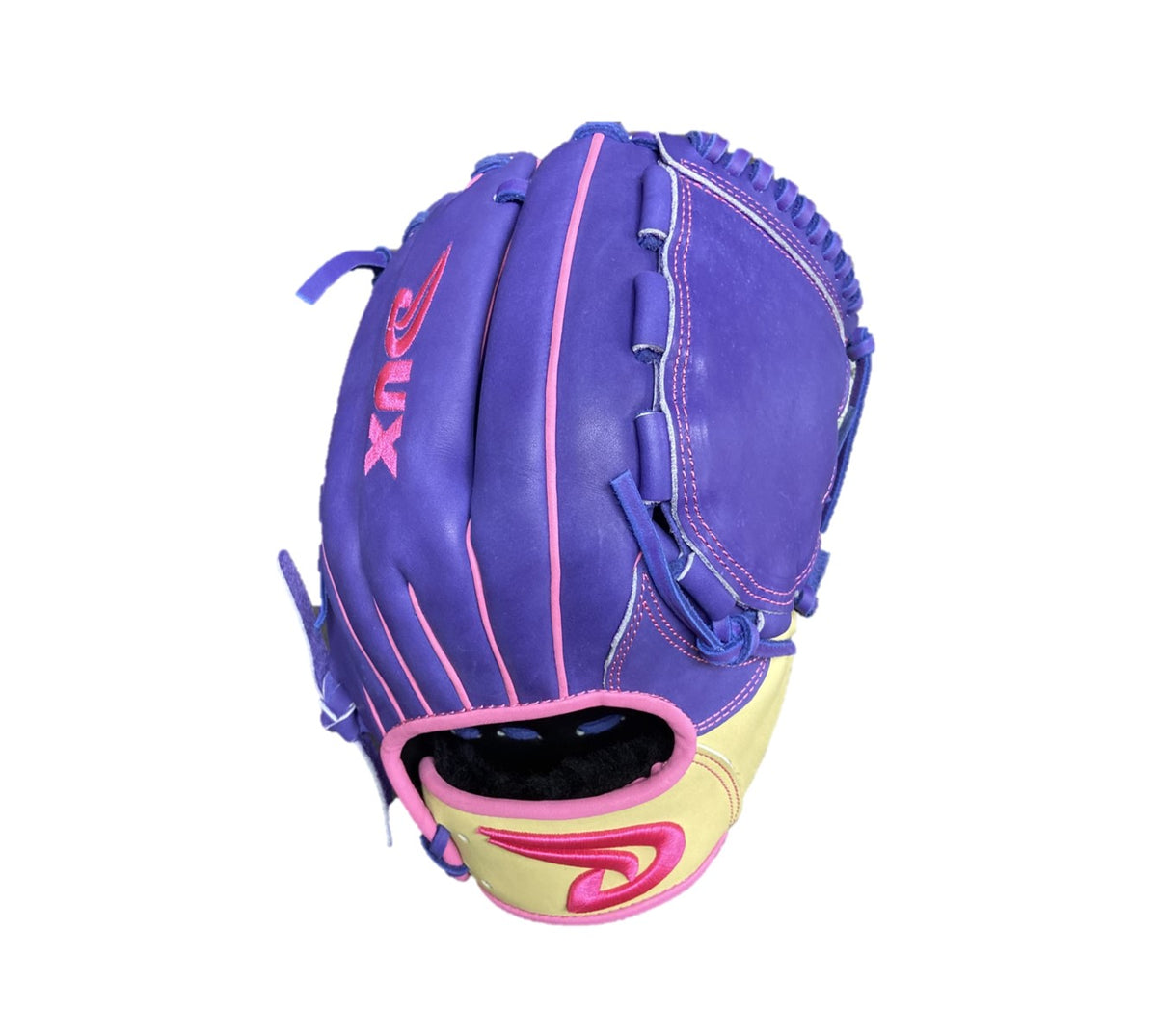 Dux Sports Taurus Collection PURPLE/BLONDE/PINK 11.5" 12" & 12.75" Baseball Glove