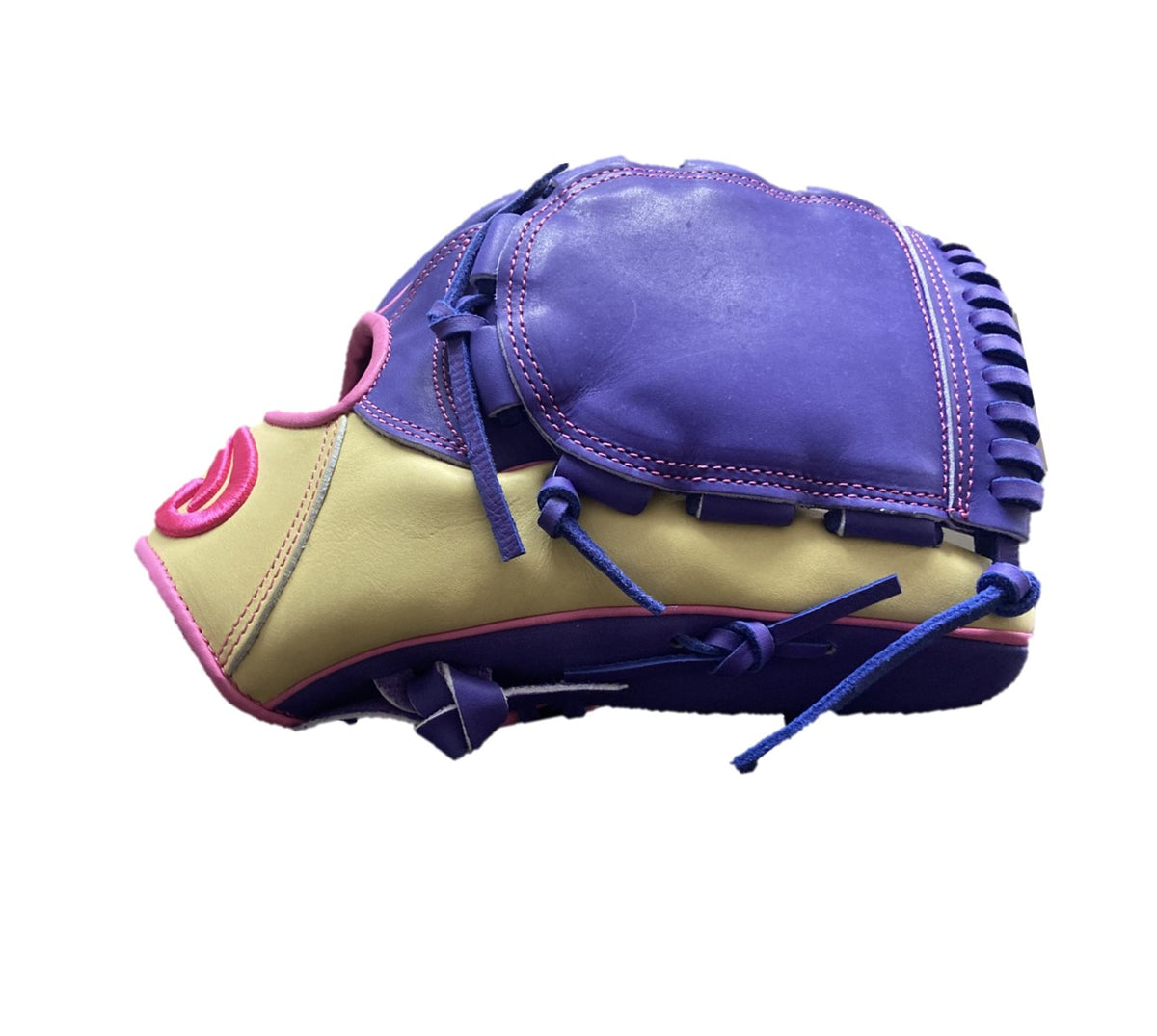 Dux Sports Taurus Collection PURPLE/BLONDE/PINK 11.5" 12" & 12.75" Baseball Glove