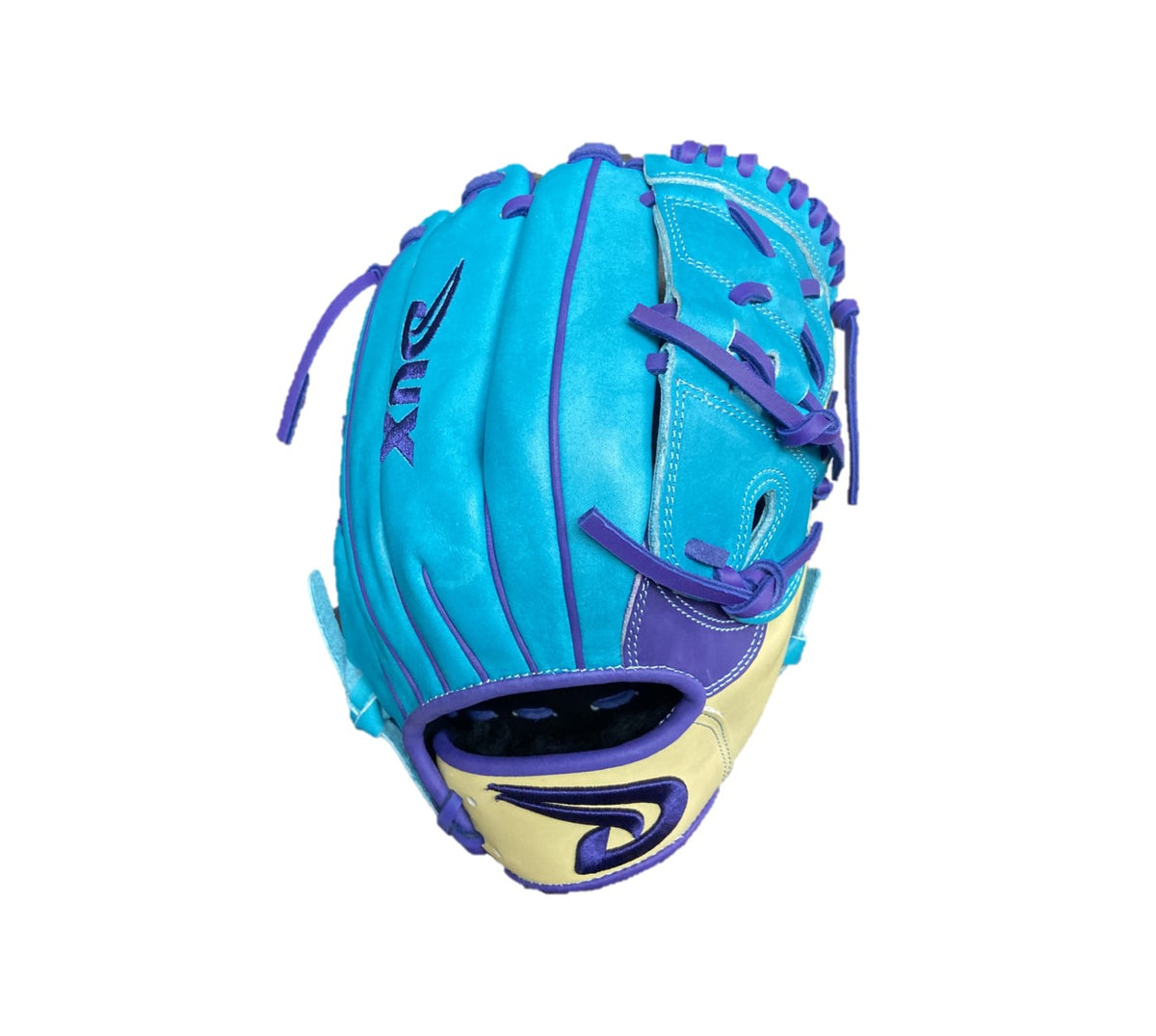 Dux Sports Taurus Collection SKY BLUE/BLONDE/PURPLE 11.5" 12" & 12.75" Baseball Glove