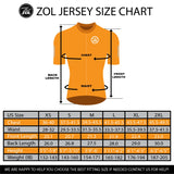 Zol Cycling Black Red Breathable Race Fit Jersey (Men's)