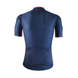 Zol Cycling Blue Red Breathable Race Fit Jersey (Men's) - Zol Cycling