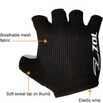 Zol Tour Cycling Gloves Half Finger Breathable Comfort Pads - Zol Cycling