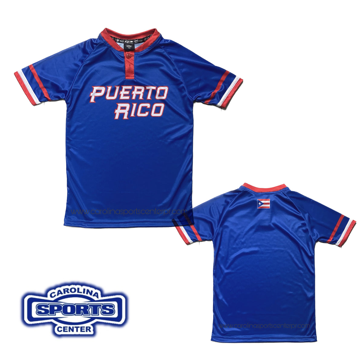 CSC PUERTO RICO MENS 2 BUTTON JERSEY