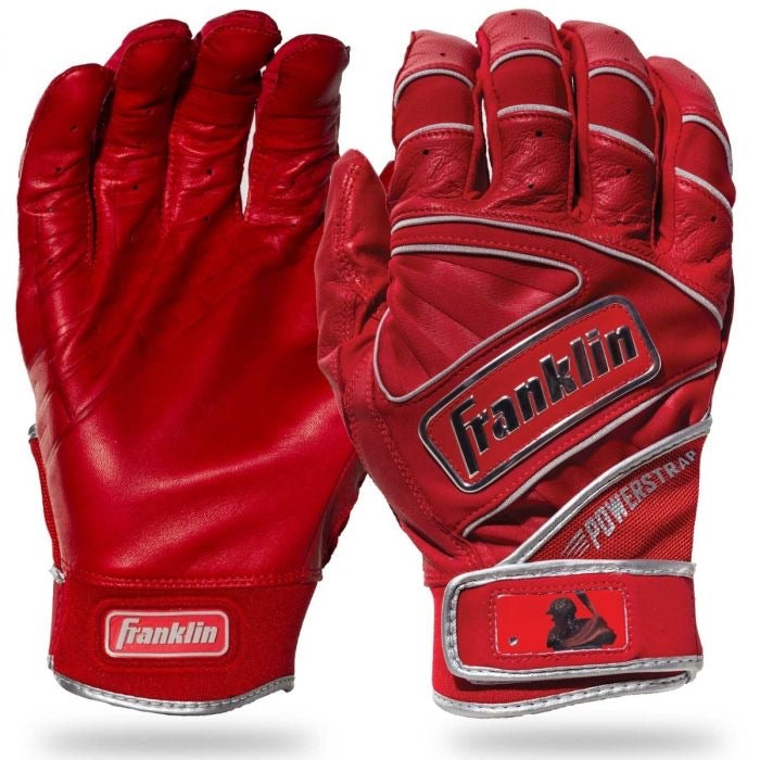 FRANKLIN CFX POWER STRAP CHROME BATTING GLOVES