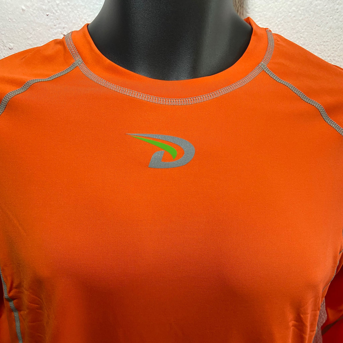 Dux Sports Accintus Long Sleeve Compression Shirt - Orange