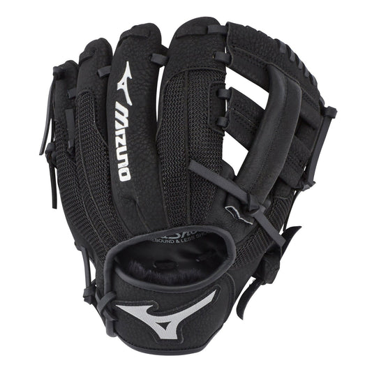 Mizuno Prospect PowerClose Youth Baseball Glove - Black