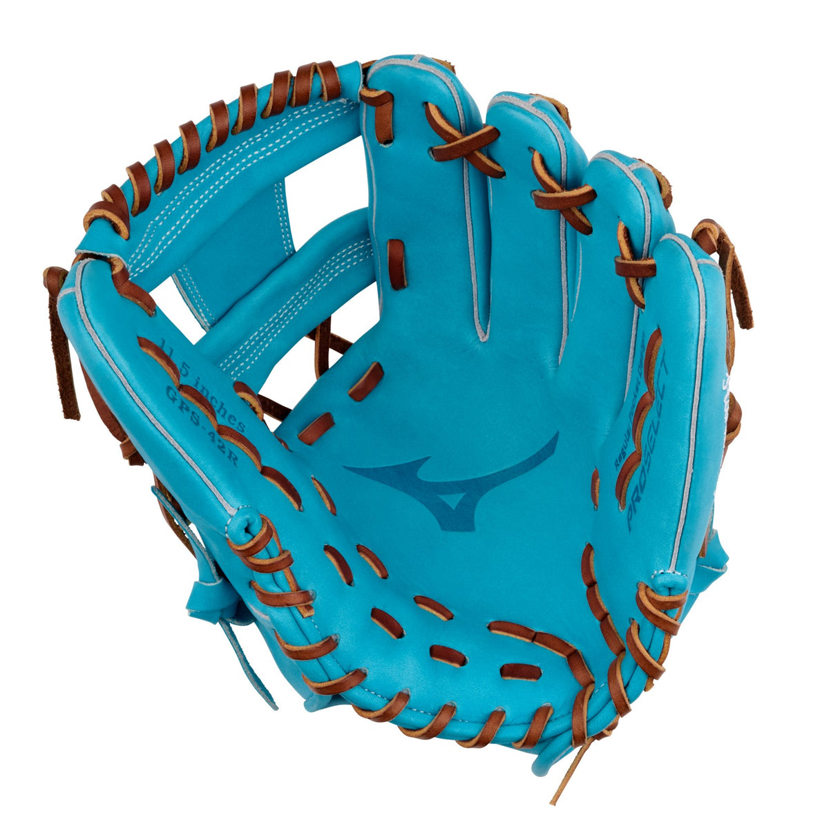 Mizuno Pro Select Baseball Glove 11.5in - Baby Blue