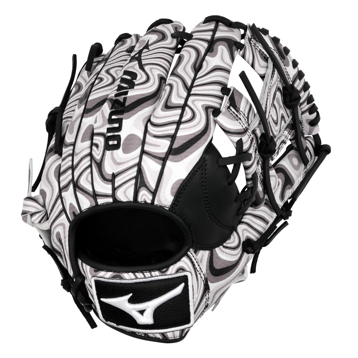 Mizuno MVP Prime M-Print Baseball Glove - Oil Slick