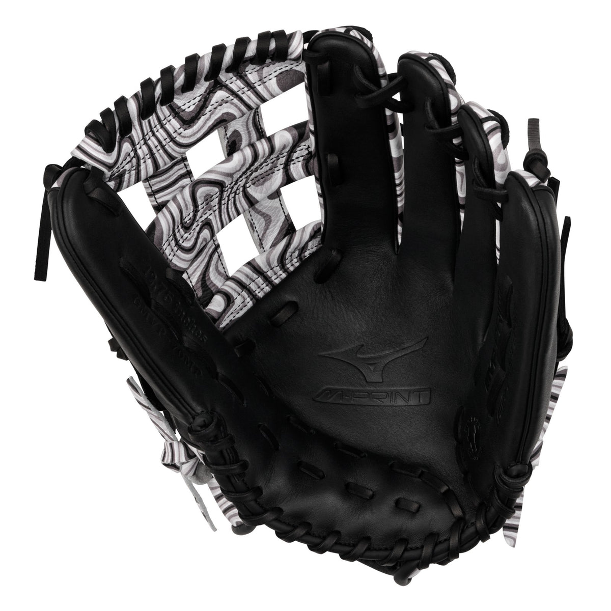 Mizuno MVP Prime M-Print Baseball Glove - Oil Slick