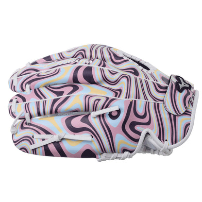 Mizuno Prospect Finch Youth Fastpitch Softball Glove - Lavender Swirl
