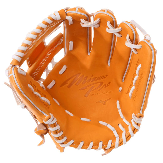 Mizuno Pro Baseball Glove 11.75in - Orange
