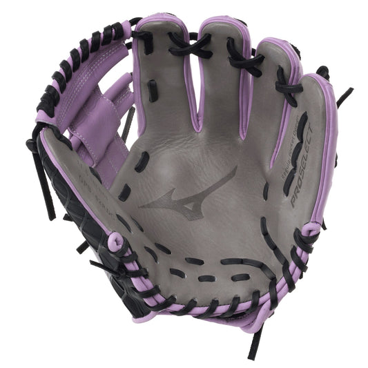 Mizuno Pro Select Dynacage Baseball Glove 11.5in - Lavender