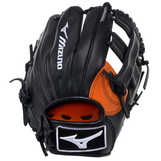 Mizuno MVP Prime 9" Training Glove - Black/Orange