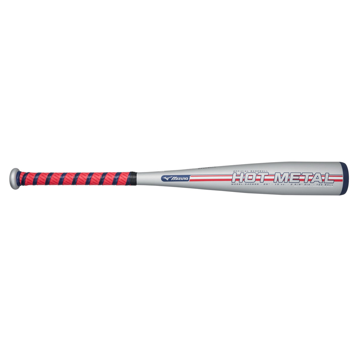 Mizuno Hot Metal Tee Ball Grey/Red
