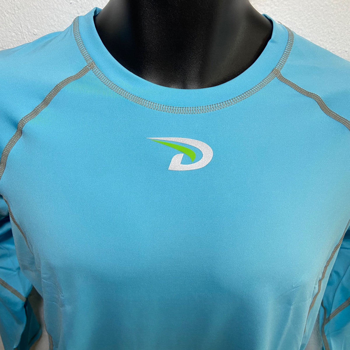 Dux Sports Accintus Long Sleeve Compression Shirt - Baby Blue