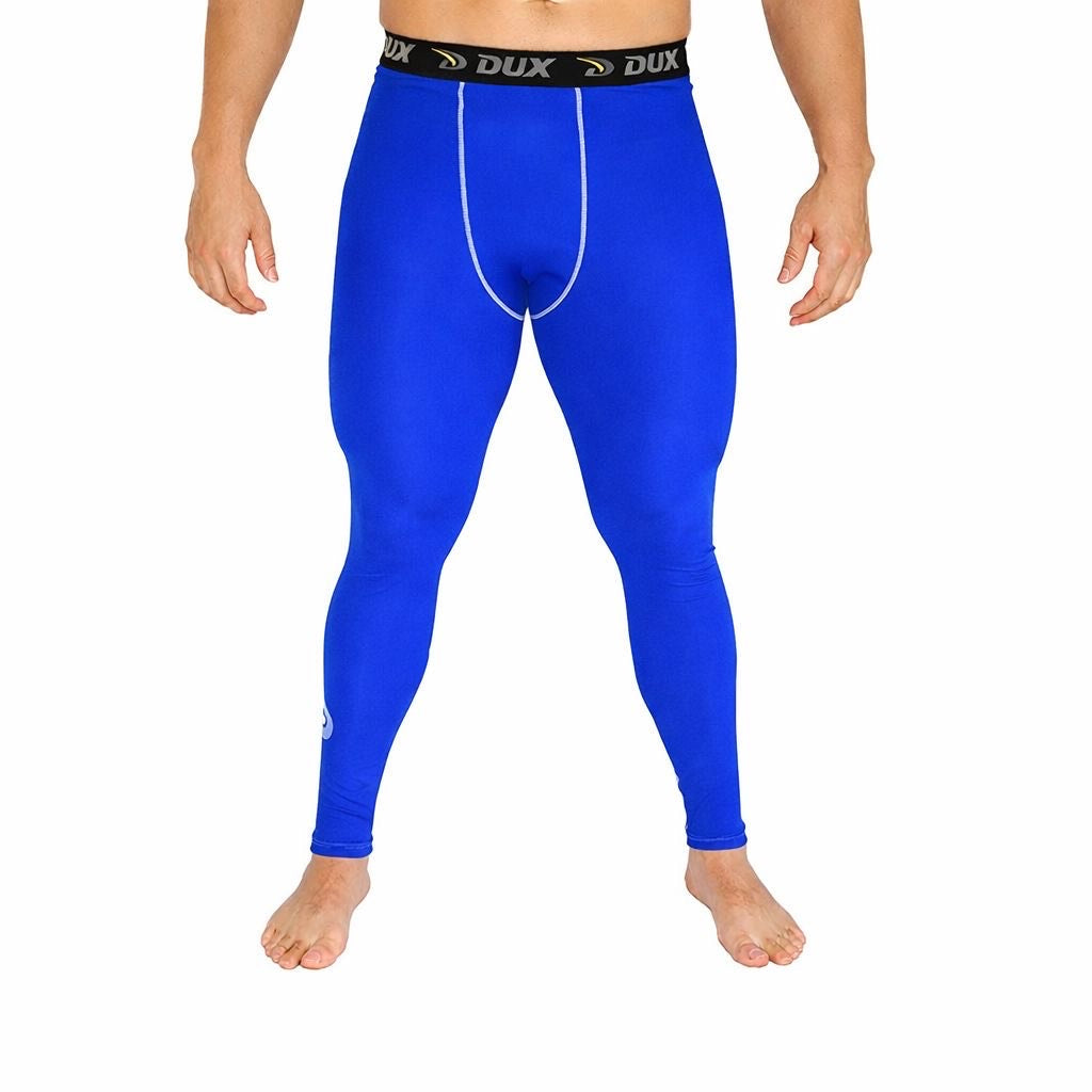 Dux Sports Solid Compression Long Pants - Royal