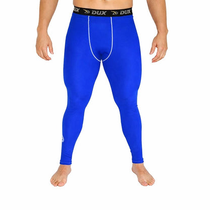 Dux Sports Solid Compression Long Pants - Royal