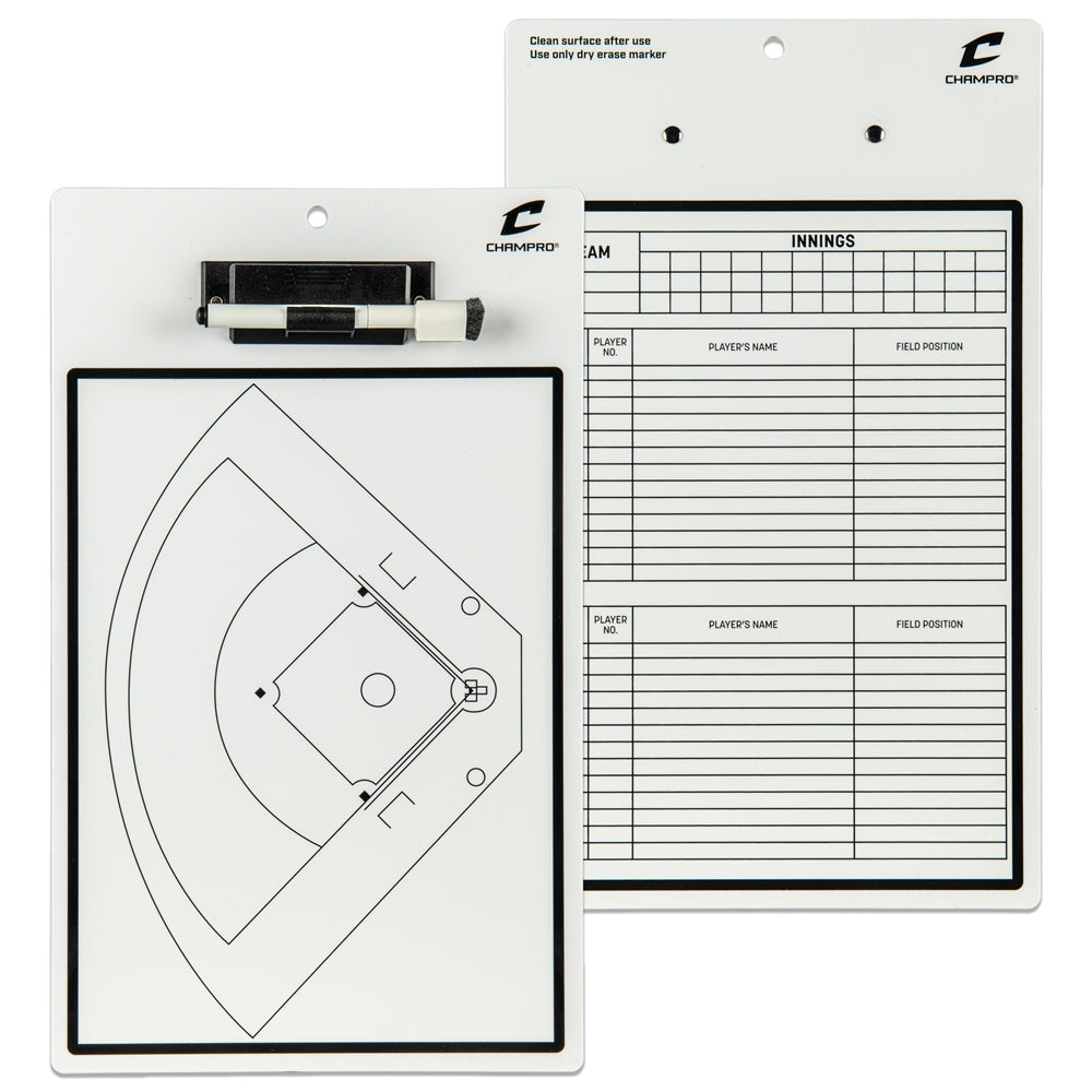 CHAMPRO BASEBALL/SOFTBALL COACHES BOARD 10"X16"
