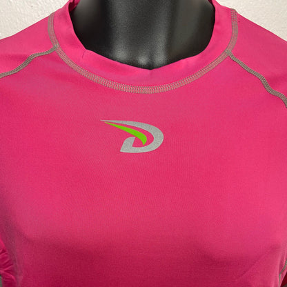 Dux Sports Accintus Long Sleeve Compression Shirt - Hot Pink