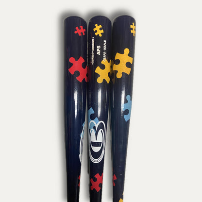 COOPERSTOWN AUTISM AWARENESS AP5 PRO MAPLE BAT