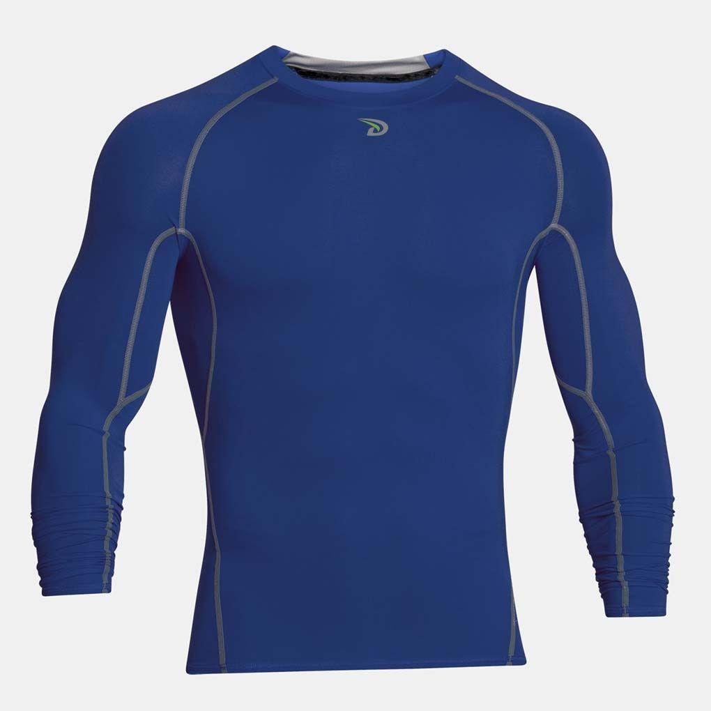 Dux Sports Accintus Long Sleeve Compression Shirt - Royal