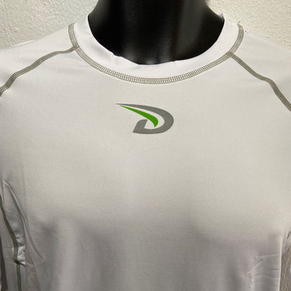 Dux Sports Accintus Long Sleeve Compression Shirt - White