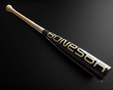 WARSTIC BONESABER HYBRID BLACK COBRA EDITION USA METAL BASEBALL BAT (-10)