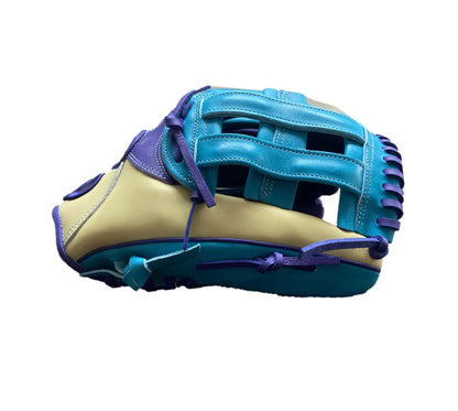 Dux Sports Taurus Collection  SKY BLUE/BLONDE/PURPLE 11.5" 12" & 12.75" Baseball Glove