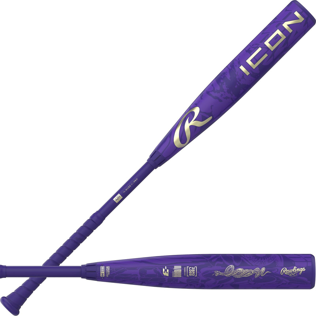 Rawlings Icon BBCOR (-3) Baseball Bat