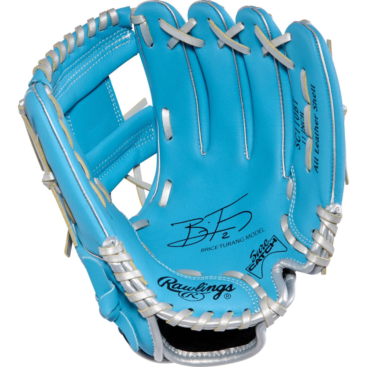 Rawlings Sure Catch Brice Turang 11-Inch Youth Baseball Glove