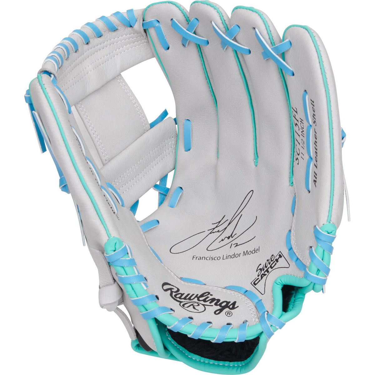 Rawlings Sure Catch Francisco Lindor 11.5-Inch Youth Baseball Glove