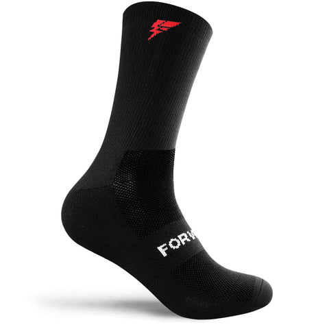 Forward Lightning Cycling Socks (Black) - Zol Cycling