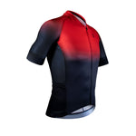 Zol Cycling Black Red Breathable Race Fit Jersey (Men's)