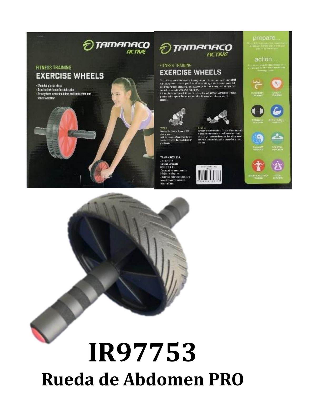 TAMANACO EXERCISE WHEEL