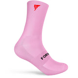 Forward Lightning Cycling Socks (Pink) - Zol Cycling
