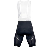 Zol Cycling  Black and White Bib Short Men's - Zol Cycling