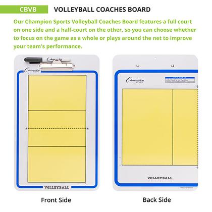 CHAMPION SPORTS VOLLEYBALL COACHES BOARD