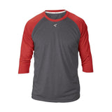 EASTON 3/4 RAGLAN CREW NECK ADULT