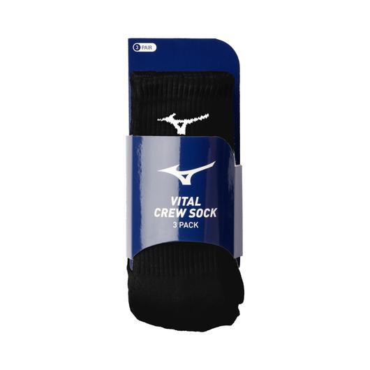 MIZUNO VITAL CREW SOCK 3 PACK