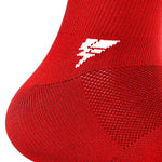 Forward Runner Cycling Socks (Red) - Zol Cycling