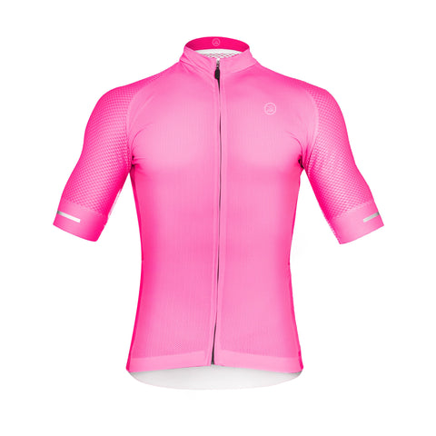 ZOL CYCLING PINK BREATHABLE RACE FIT JERSEY (MEN'S) - Zol Cycling