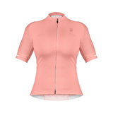 Zol Cycling Peach Breathable Race Fit Jersey (Women)