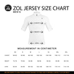 ZOL CYCLING GREY BREATHABLE RACE FIT JERSEY (MEN'S) - Zol Cycling