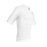 Zol Cycling White Breathable Race Fit Jersey (Men's)