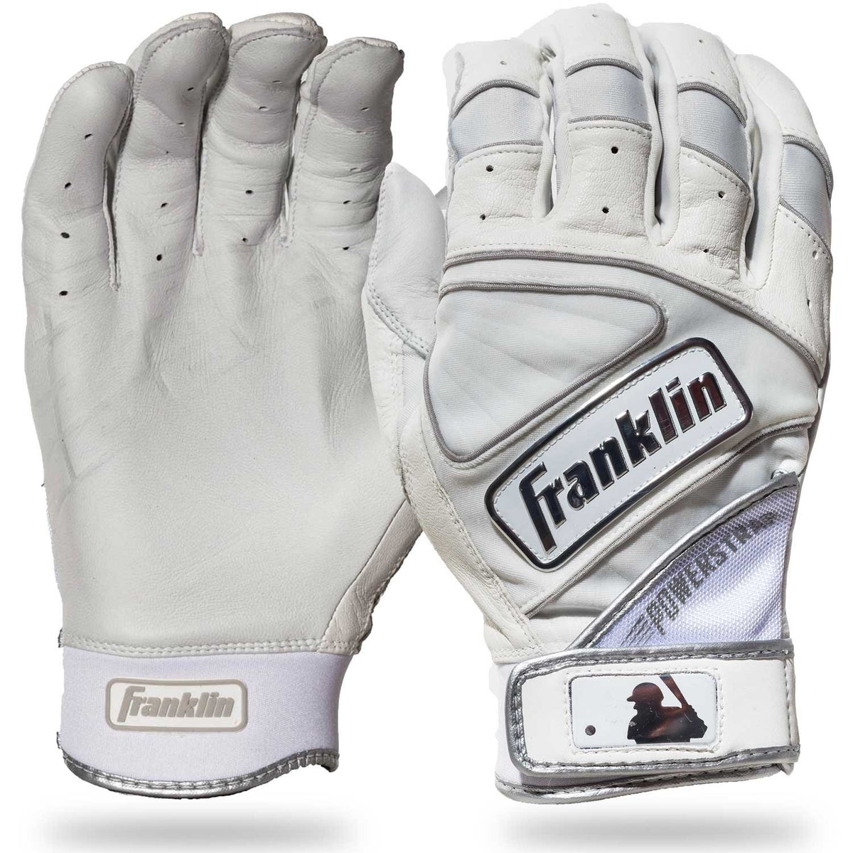 FRANKLIN CFX POWER STRAP CHROME BATTING GLOVES